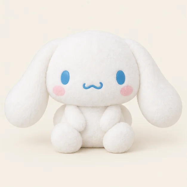 Imagen ilustrativa de ejemplo: peluche Cinnamoroll