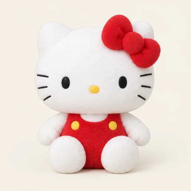 Imagen ilustrativa de ejemplo: peluche Hello Kitty