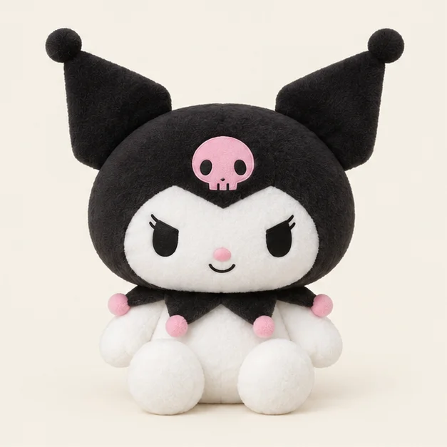 Imagen ilustrativa de ejemplo: peluche Kuromi